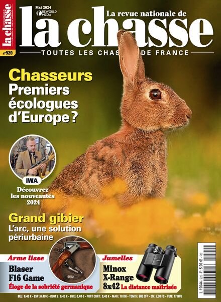 La Revue nationale de La chasse – Mai 2024 Cover