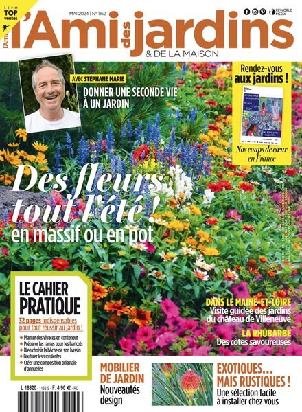 L’Ami des Jardins – Mai 2024 Cover