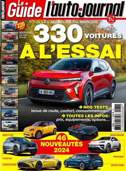 L’Auto-Journal Le Guide – Avril-Mai-Juin 2024 Cover