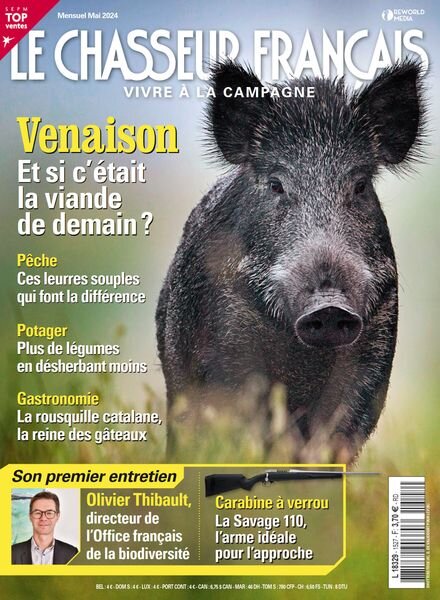 Le Chasseur Francais – Mai 2024 Cover