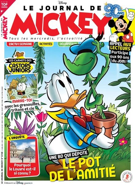 Le Journal de Mickey – 17 Avril 2024 Cover
