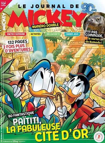 Le Journal de Mickey – 3 Avril 2024 Cover