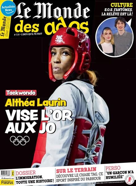 Le Monde des Ados – 10 Avril 2024 Cover