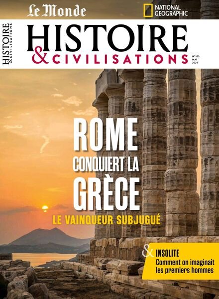 Le Monde Histoire & Civilisations – Mai 2024 Cover