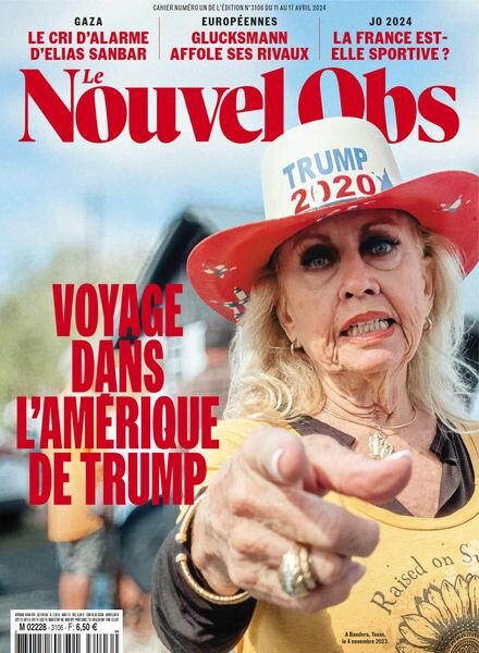 Le Nouvel Obs – 11 Avril 2024 Cover