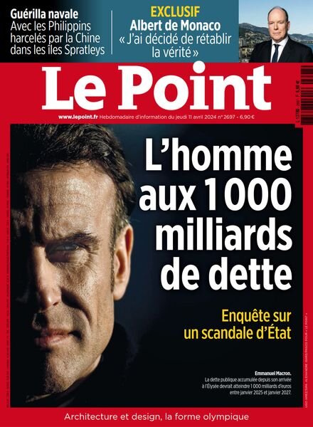 Le Point – 11 Avril 2024 Cover