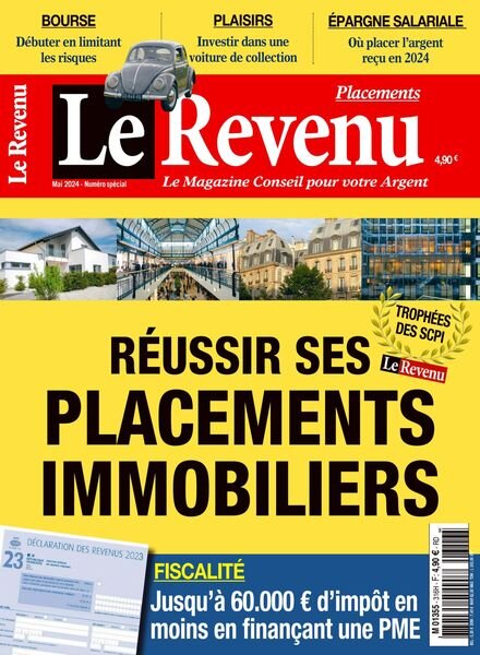 Le Revenu Placements – Mai 2024 Cover