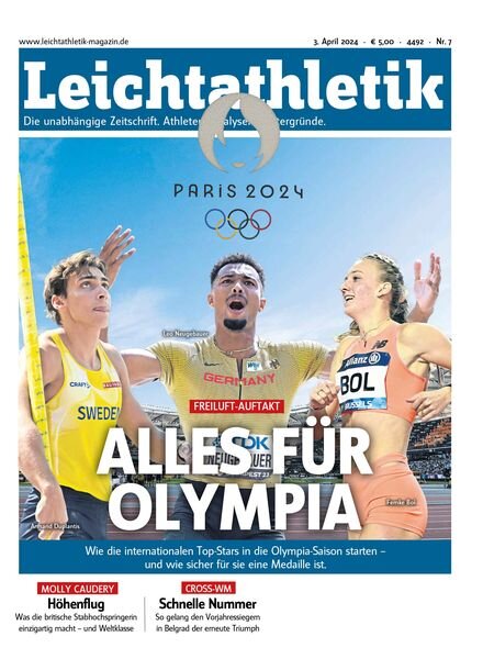 Leichtathletik – 2 April 2024 Cover