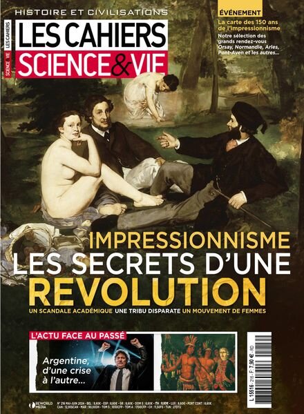 Les Cahiers de Science & Vie – Mai-Juin 2024 Cover