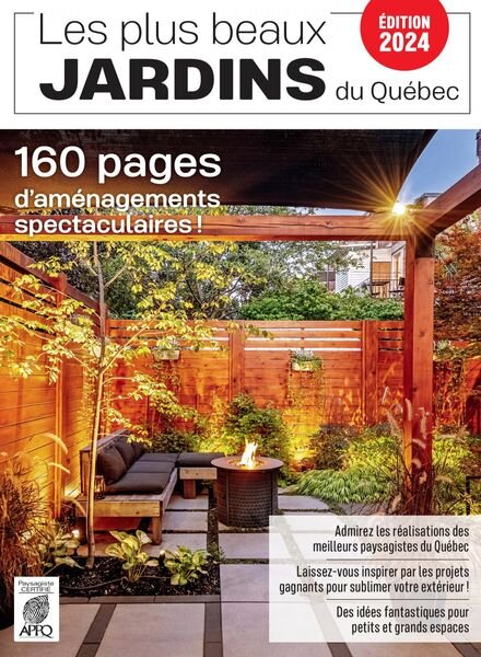 Les plus beaux jardins du Quebec – 2024 Cover