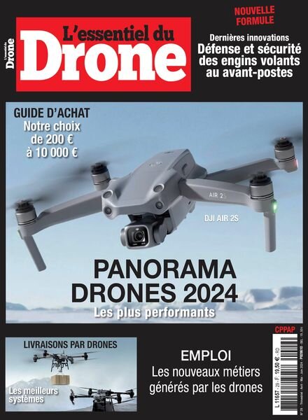 L’Essentiel du Drone – Avril-Mai-Juin 2024 Cover