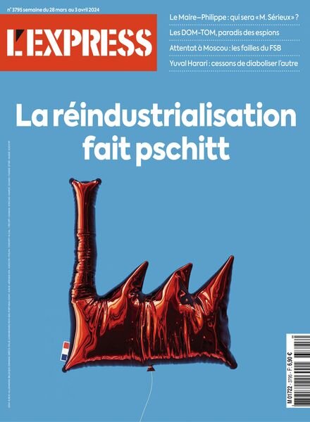 L’Express – 28 Mars 2024 Cover