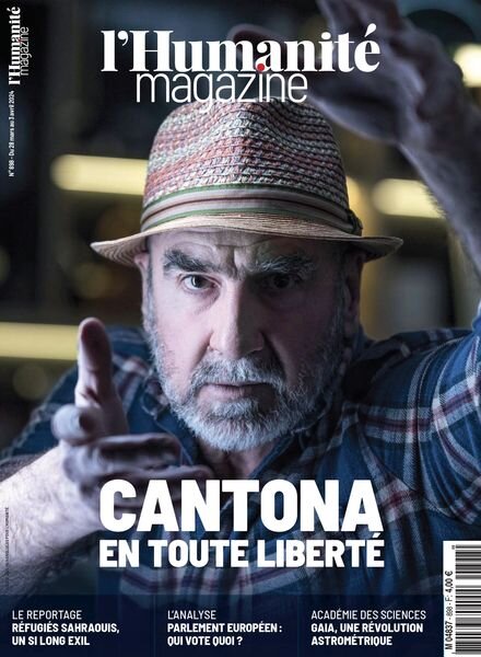L’Humanite Magazine – 28 Mars 2024 Cover