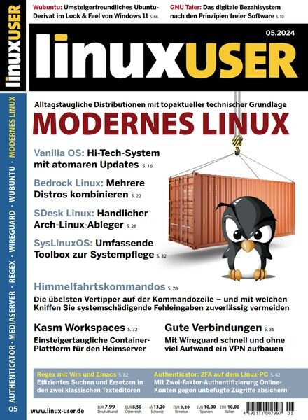 LinuxUser – Mai 2024 Cover