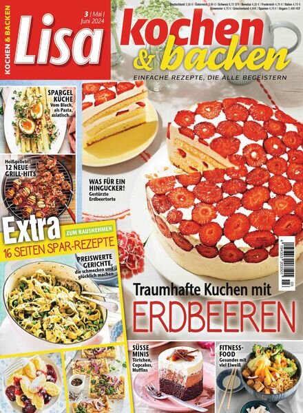 Lisa Kochen & Backen – Mai-Juni 2024 Cover