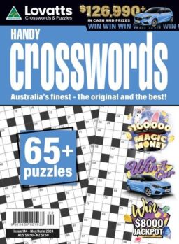 Lovatts Handy Crosswords – Issue 144 – May-June 2024