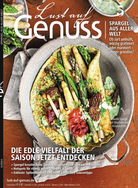 Lust auf Genuss – Mai 2024 Cover