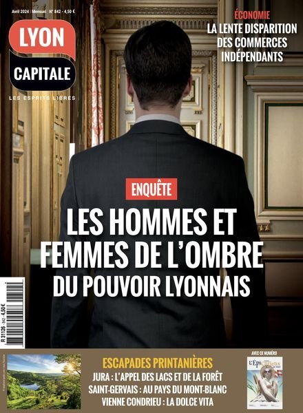 Lyon Capitale – Avril 2024 Cover