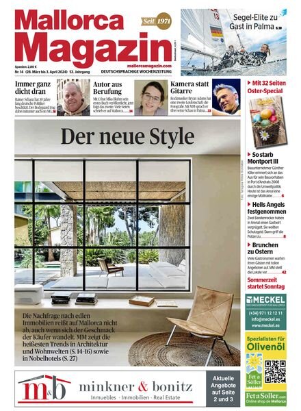 Mallorca Magazin – 28 Marz 2024 Cover