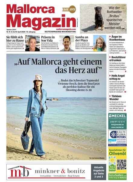Mallorca Magazin – 4 April 2024 Cover