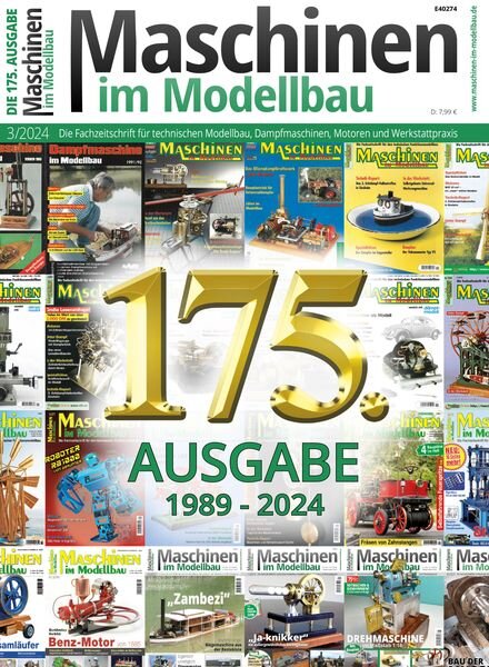 Maschinen im Modellbau – 12 April 2024 Cover