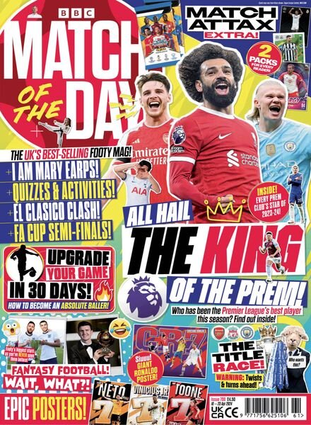 Match of the Day – Issue 700 – 10 April 2024 Cover