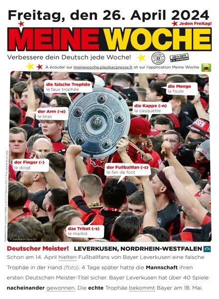 Meine Woche – 26 April 2024 Cover