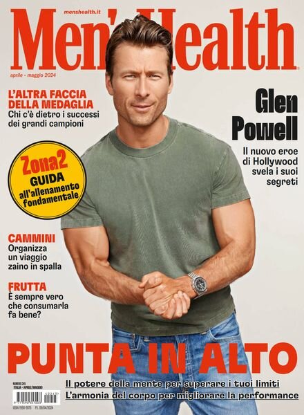 Men’s Health Italia – Aprile-Magio 2024 Cover