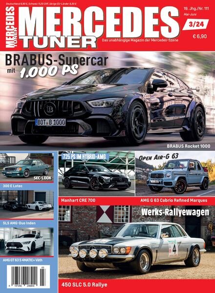 Mercedes Tuner – Mai-Juni 2024 Cover