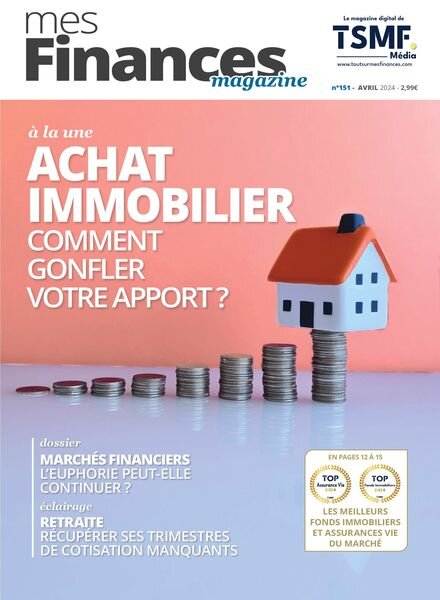 Mes Finances Magazine – Avril 2024 Cover