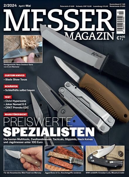 Messer Magazin – April-Mai 2024 Cover