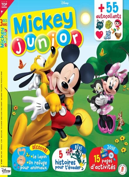 Mickey Junior – Avril 2024 Cover