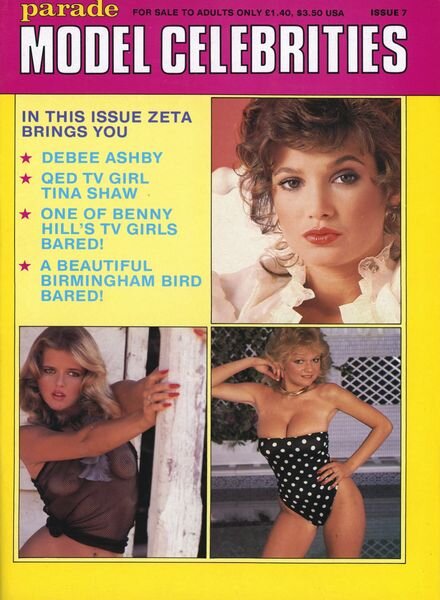 Model Celebrities – Issue 7 1986 Cover