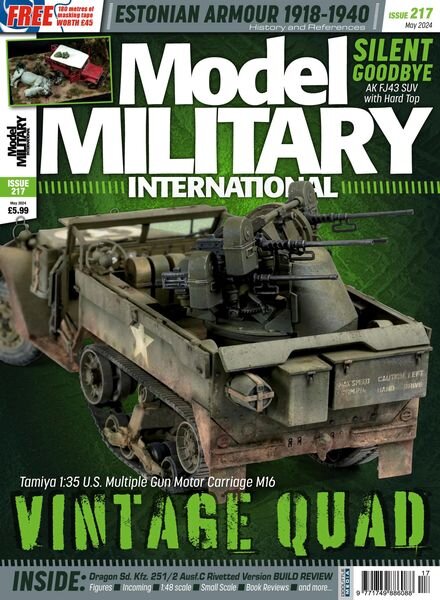 Model Military International – May 2024 Cover