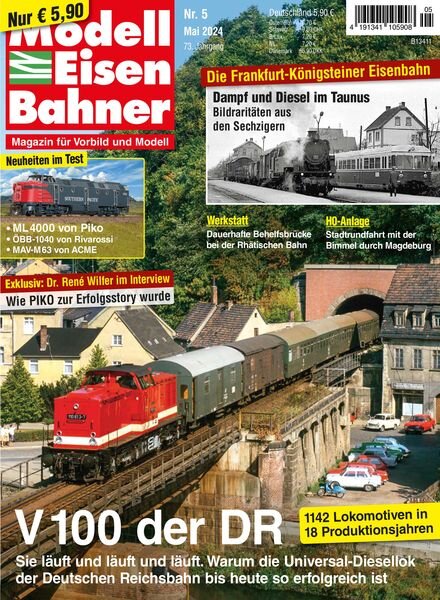 ModellEisenBahner – Mai 2024 Cover