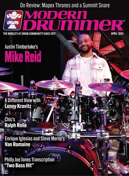 Modern Drummer Magazine – April 2024 Cover