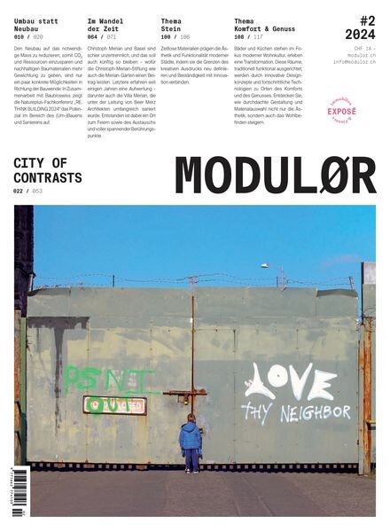 Modulor – April 2024 Cover
