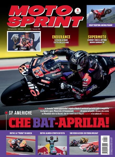 Moto Sprint – 16 Aprile 2024 Cover