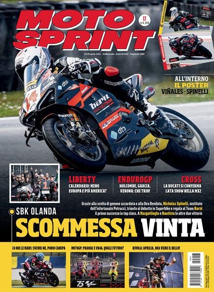 Moto Sprint – 23 Aprile 2024 Cover