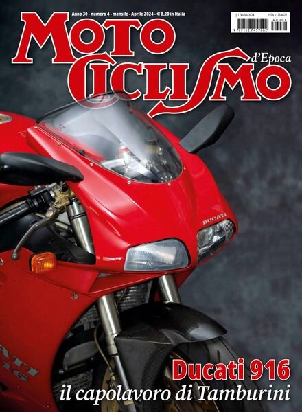Motociclismo d’Epoca – Aprile 2024 Cover