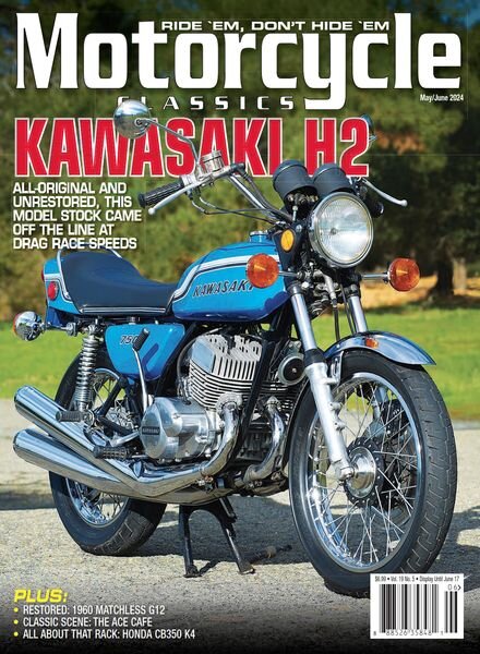 Motorcycle Classics – May-June 2024 Cover
