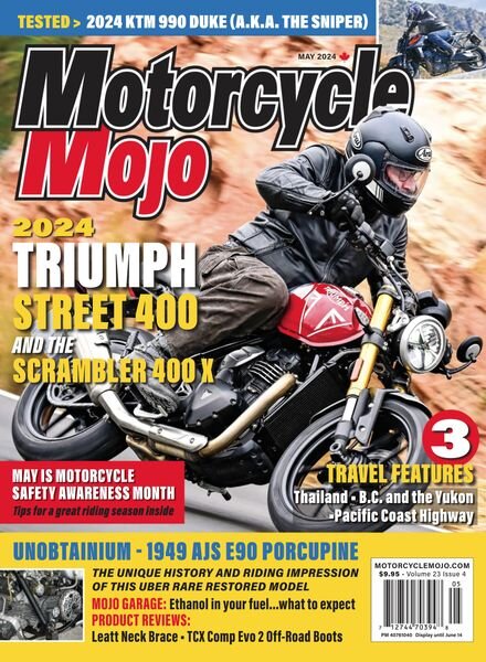 Motorcycle Mojo – May 2024 Cover