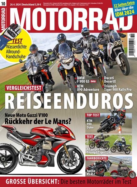 Motorrad – 25 April 2024 Cover