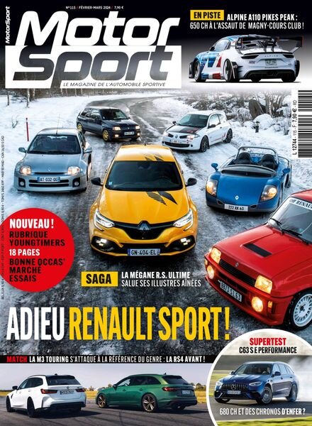 Motorsport – Fevrier-Mars 2024 Cover
