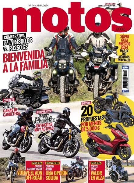 Motos 2000 – Abril 2024 Cover