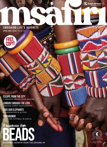 Msafiri – Issue 184 – April-May 2024 Cover