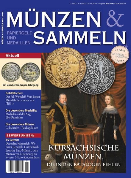 Munzen & Sammeln – Mai 2024 Cover