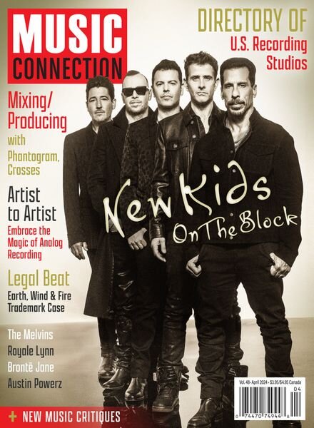 Music Connection – April 2024 Cover