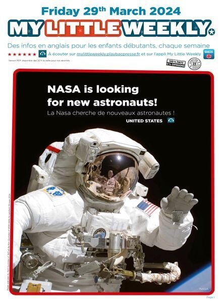 My Little Weekly – 29 Mars 2024 Cover