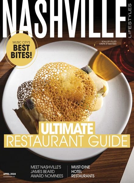 Nashville Lifestyles Magazine – April 2024 Cover